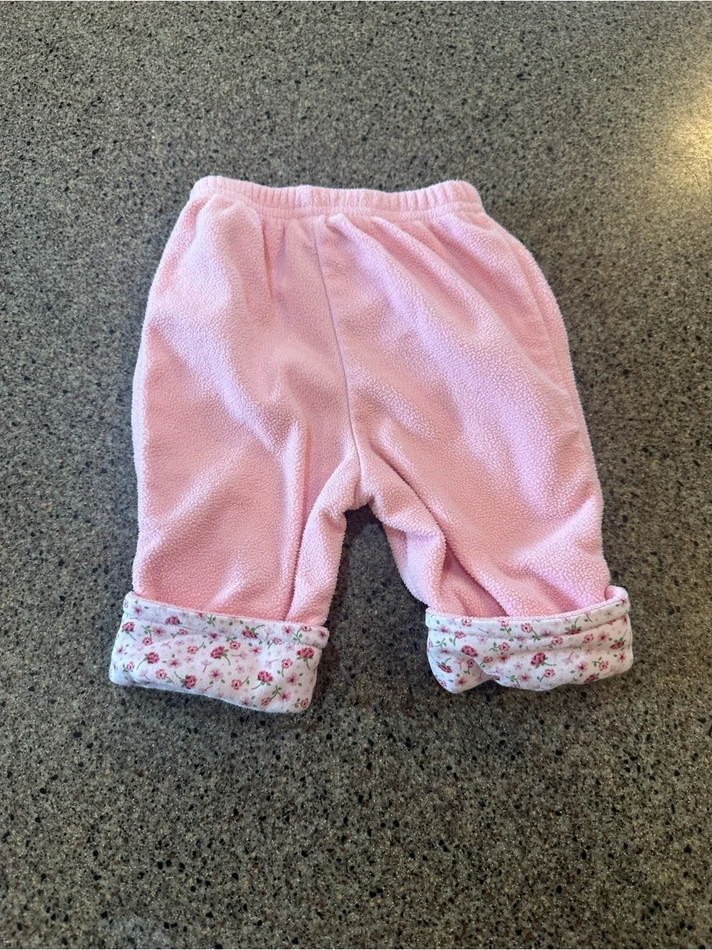 Carter's Light Pink Fleece Newborn Pants
